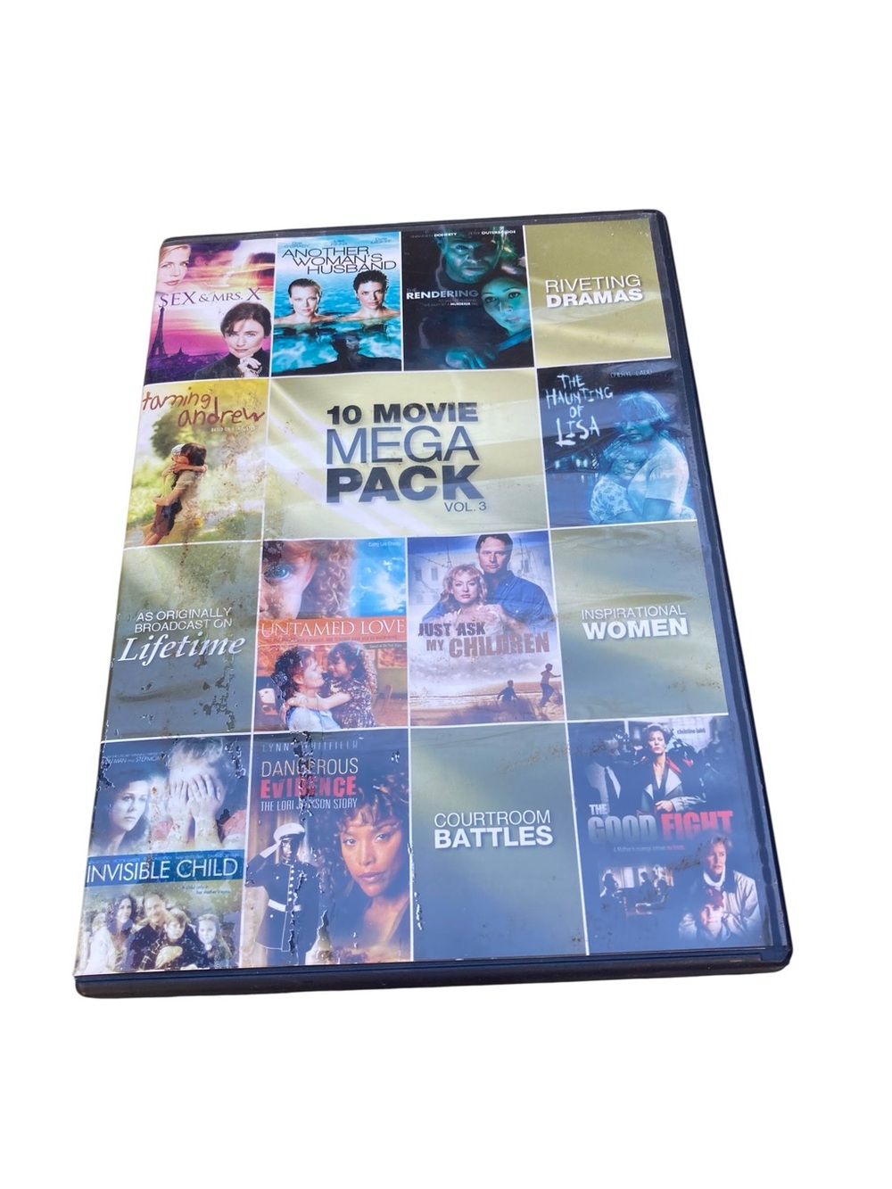 LIFETIME Movie DVD MEGA PACK 10 MOVIES 2 DVDS